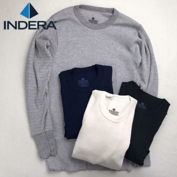 3点購入で送料無料INDERAMILLS【インデラミルズ】THERMALL/Sサーマル長袖Tシャツメンズ(男性用)