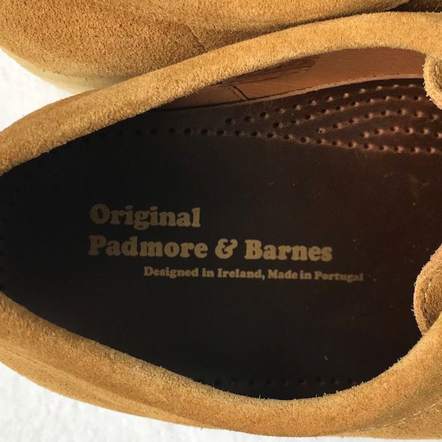 送料無料PADMORE＆BARNES【パドモアアンドバーンズ】P204ORIGINALLOWスウェードワラビーローブーツ靴シューズメンズ(男性用)【smtb-m】