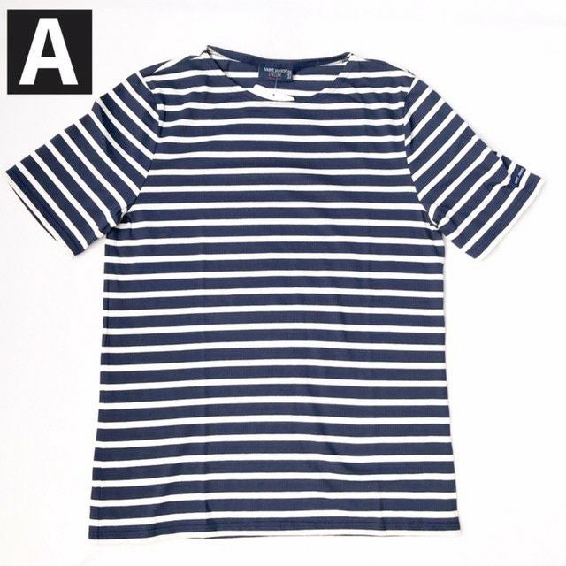 フランス製送料無料SAINTJAMES【セントジェームス】LEVANTレバントボートネックバスクシャツ半袖メンズレディース兼用【smtb-m】