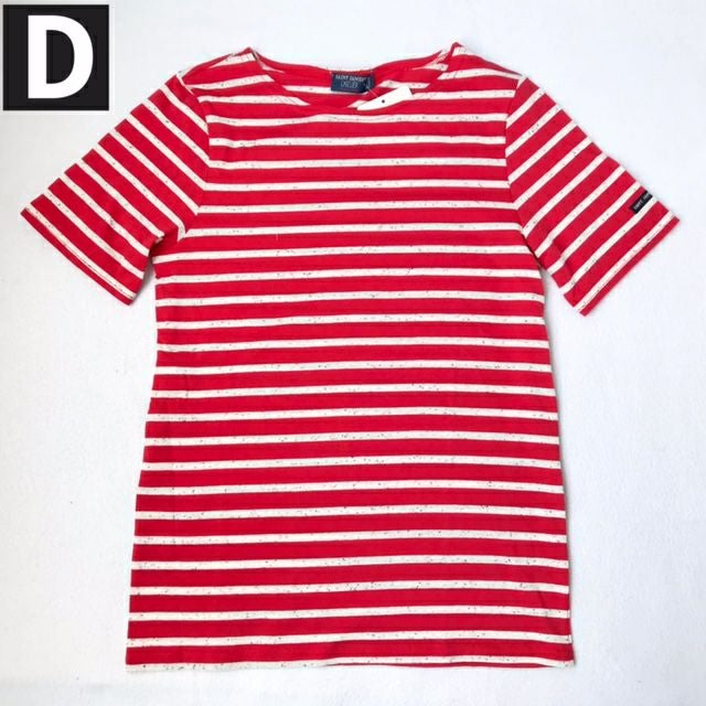 フランス製送料無料SAINTJAMES【セントジェームス】LEVANTレバントボートネックバスクシャツ半袖メンズレディース兼用【smtb-m】