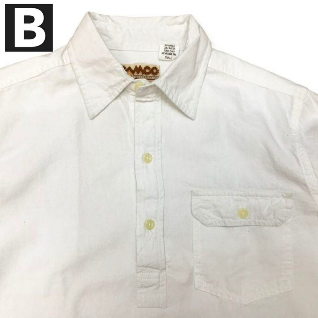 送料無料CAMCO【カムコ】2CHAMBRAYPULLL/S長袖プルオーバーシャンブレーシャツワークシャツメンズ(男性用)【smtb-m】