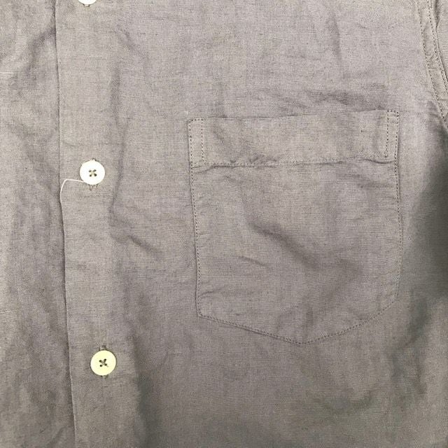 送料無料CAMCO【カムコ】2L/COPENS/S半袖リネンコットンオープンカラーシャツメンズ(男性用)【smtb-m】