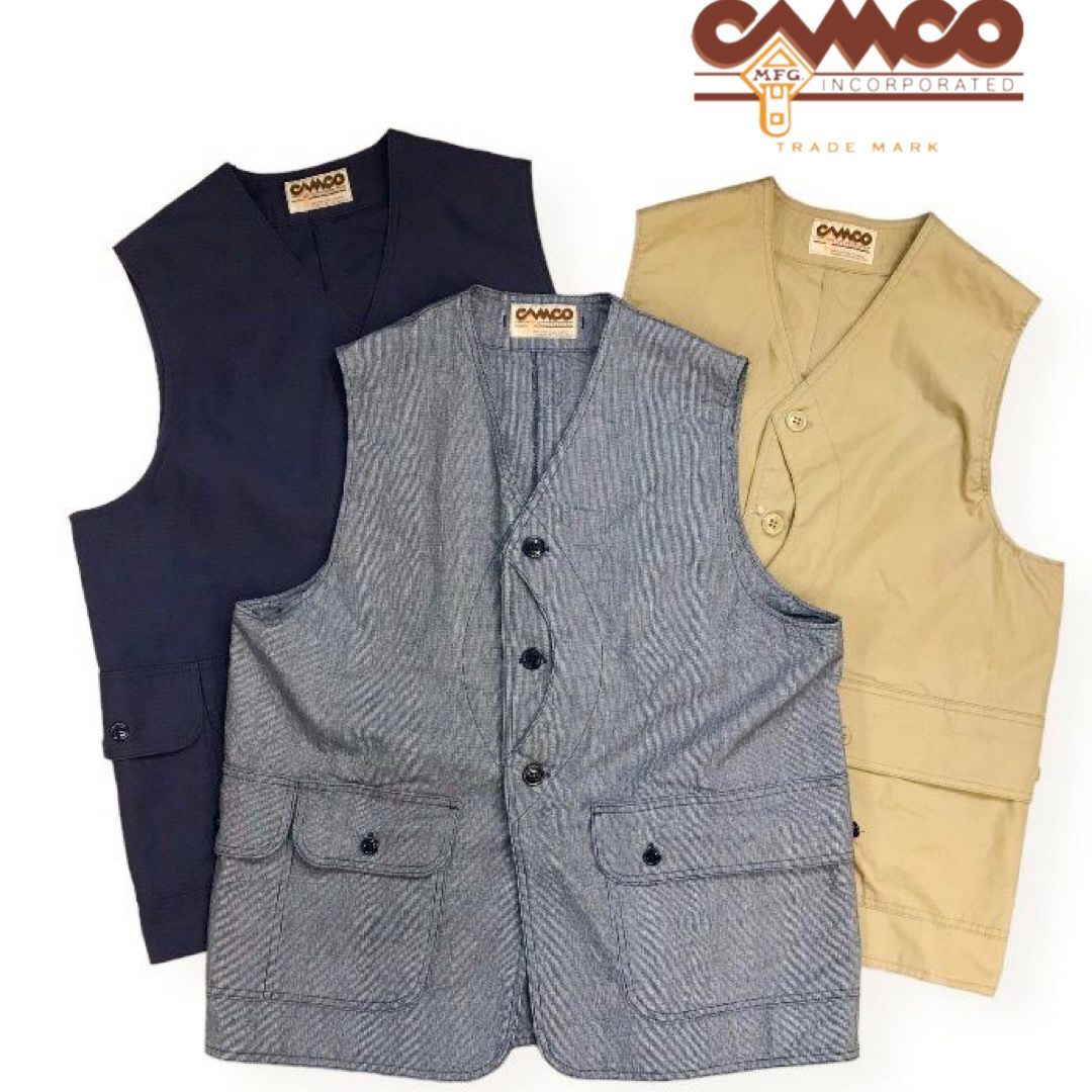 送料無料 CAMCO【カムコ】HUNTING VEST ハンティング ベスト メンズ