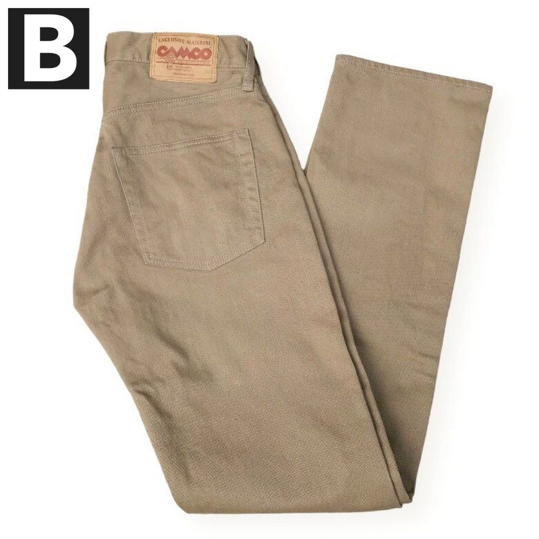 送料無料CAMCO【カムコ】5ポケットカラーピケパンツメンズ(男性用)【smtb-m】