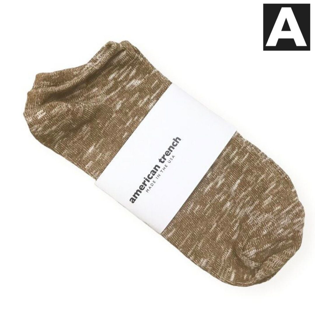 3足購入で送料無料アメリカ製AMERICANTRENCH【アメリカントレンチ】RETROSTRIPEレトロストライプボーダーソックス靴下メンズ(男性用)