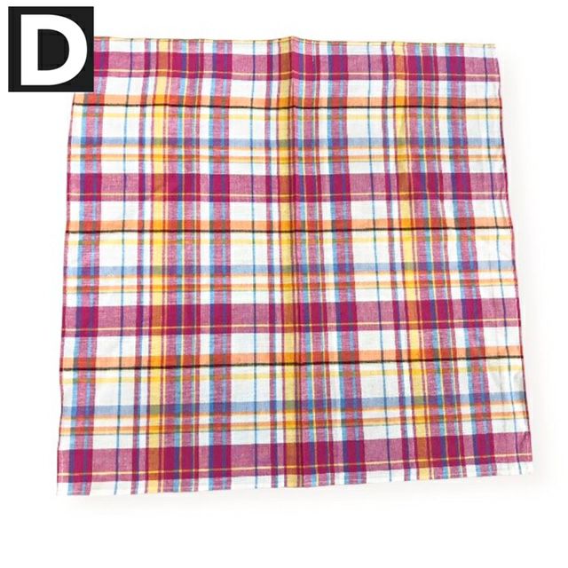 CAMCO【カムコ】2MADRASBANDANAマドラスバンダナメンズレディース(男女兼用)