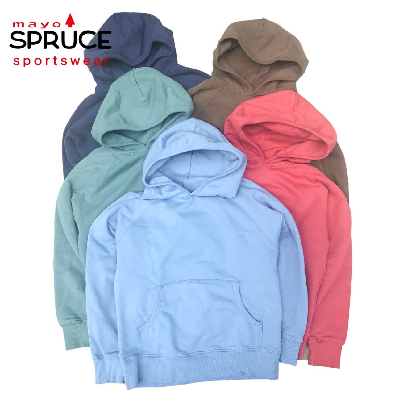 送料無料 MAYO SPRUCE【メイヨー スプルース】2 SOLID PULL HOOD SWEAT