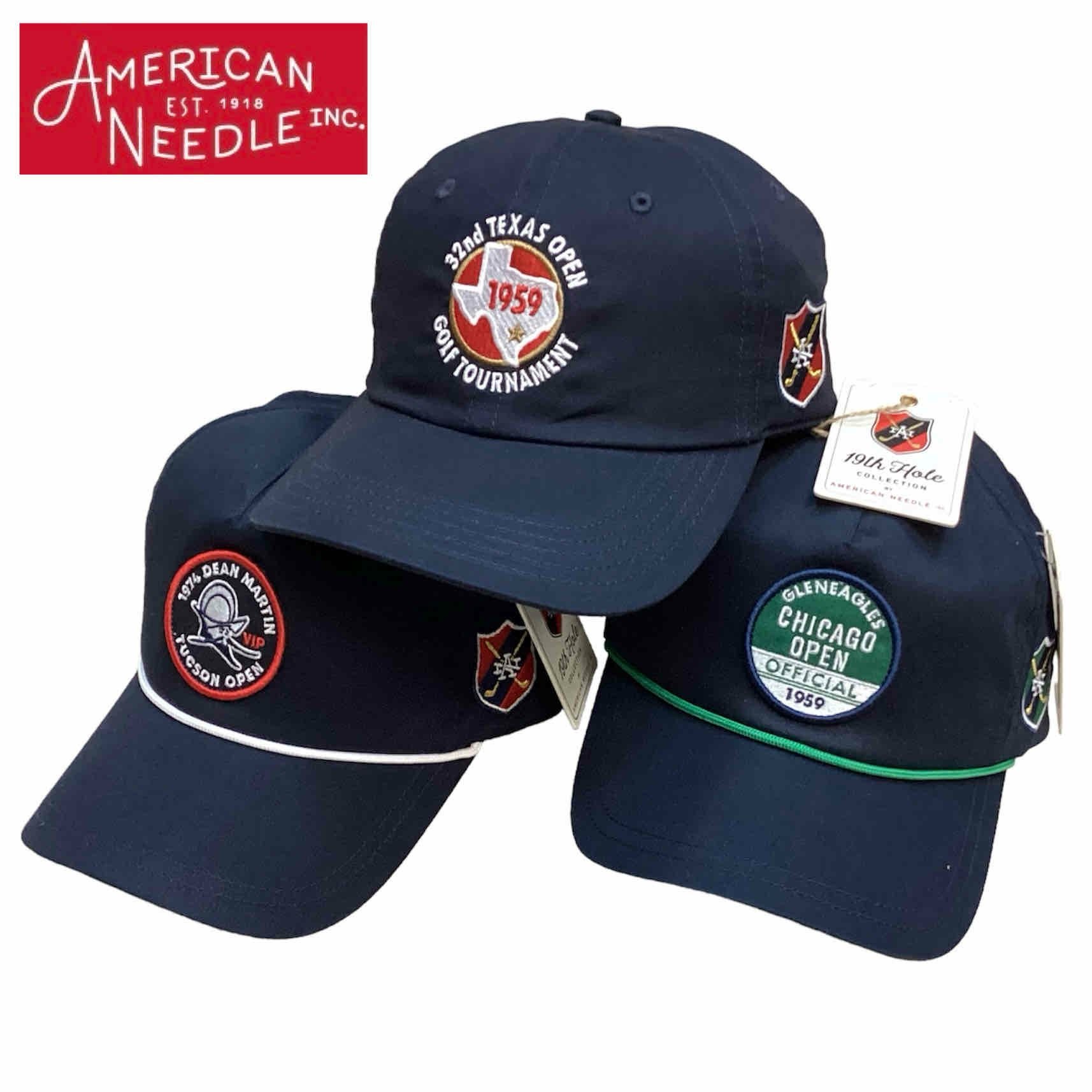 AMERICAN NEEDLE【アメリカン ニードル】CAP 3 ゴルフキャップ 帽子
