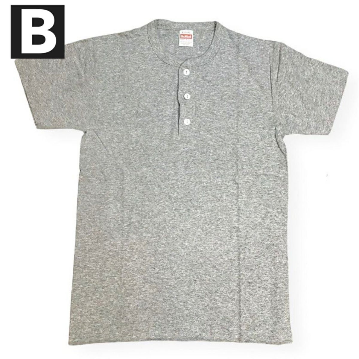 HEALTHKNIT【ヘルスニット】906S半袖ヘンリーネックTシャツメンズ