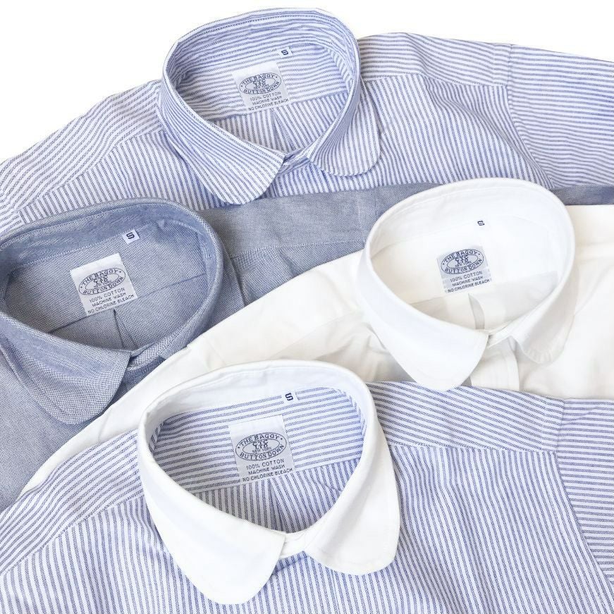 送料無料BAGGY【バギー】長袖オックスフォードラウンドカラーシャツメンズ(男性用)【smtb-m】