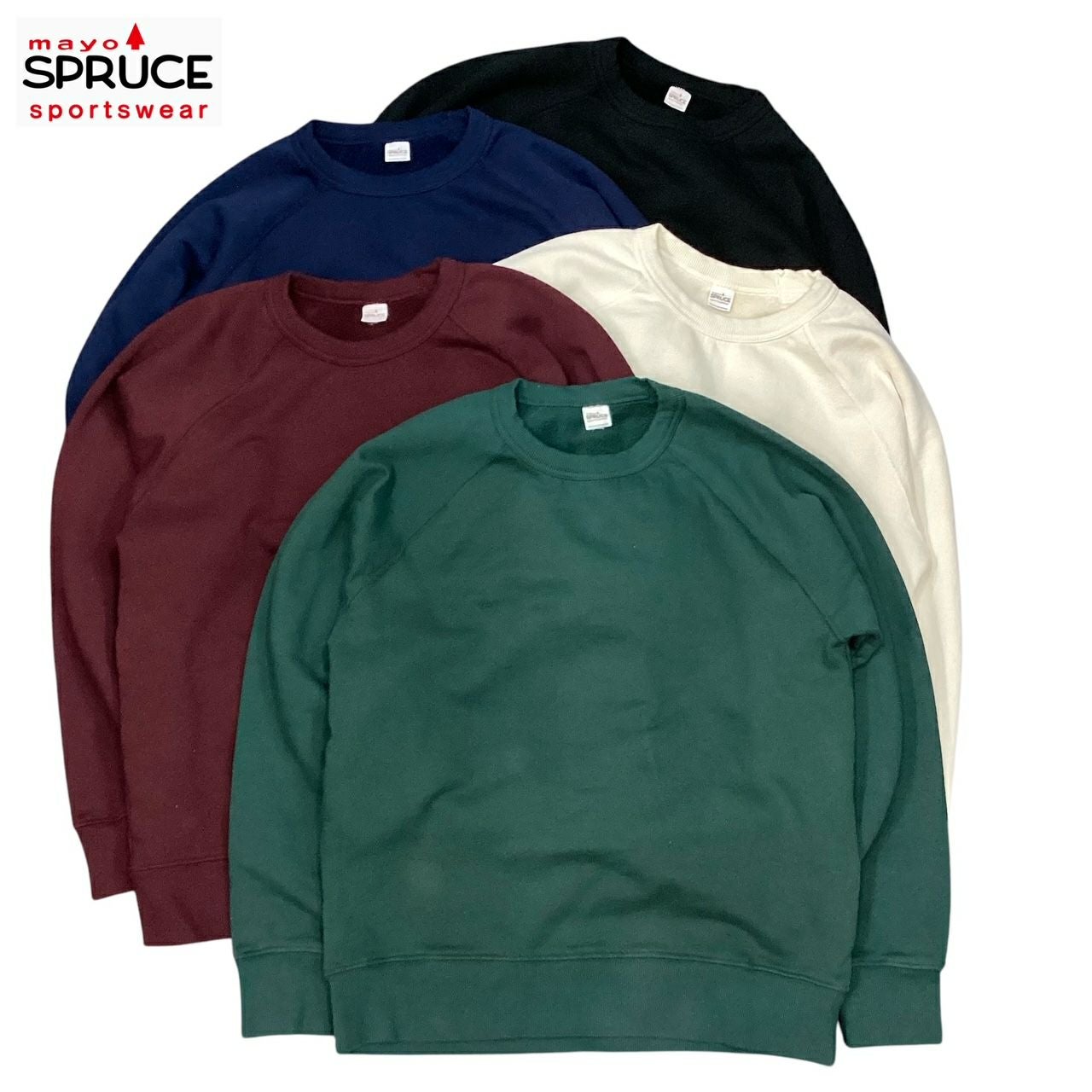 送料無料 MAYO SPRUCE【メイヨー スプルース】2 SOLID SWEAT L/S 長袖