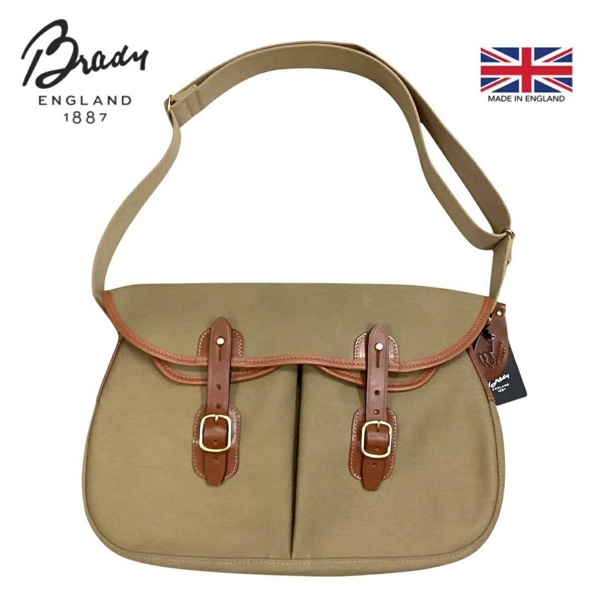 イギリス製送料無料BRADY【ブレディー】A.TROUT-LアリエルトラウトLサイズブレディショルダーバッグ斜めがけバッグメンズレディース(男女兼用)【smtb-m】