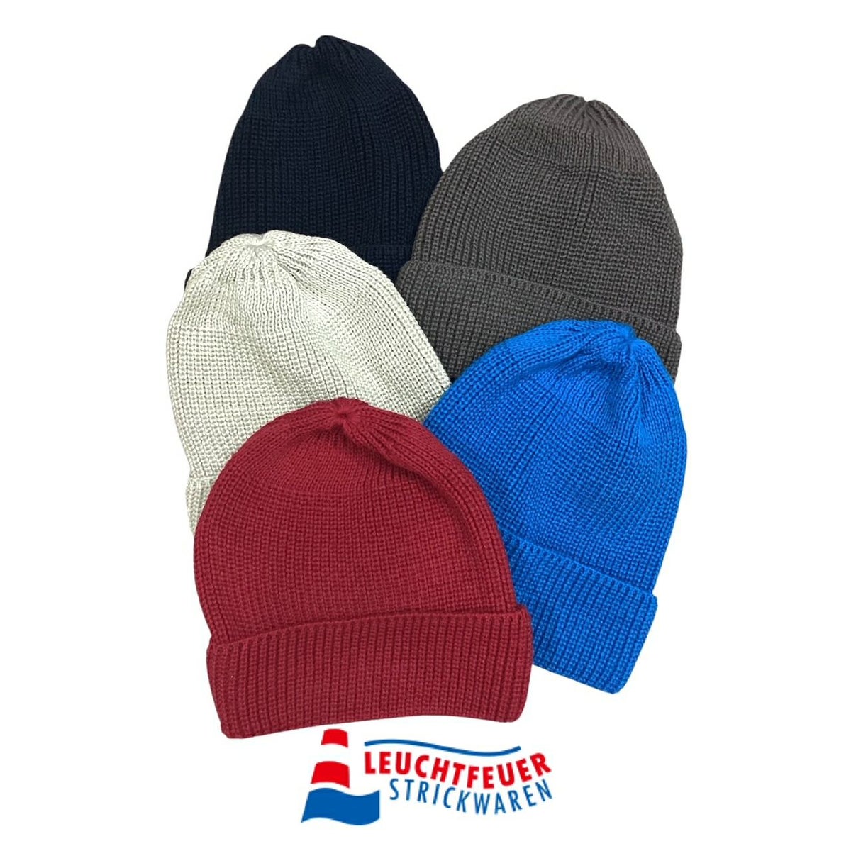 ドイツ製2点購入で送料無料LEUCHTFEUER【ロイフトフォイヤー】BORKUM【ボーカム】コットンアクリルニットキャップワッチキャップ帽子フリーサイズメンズレディース(男女兼用)