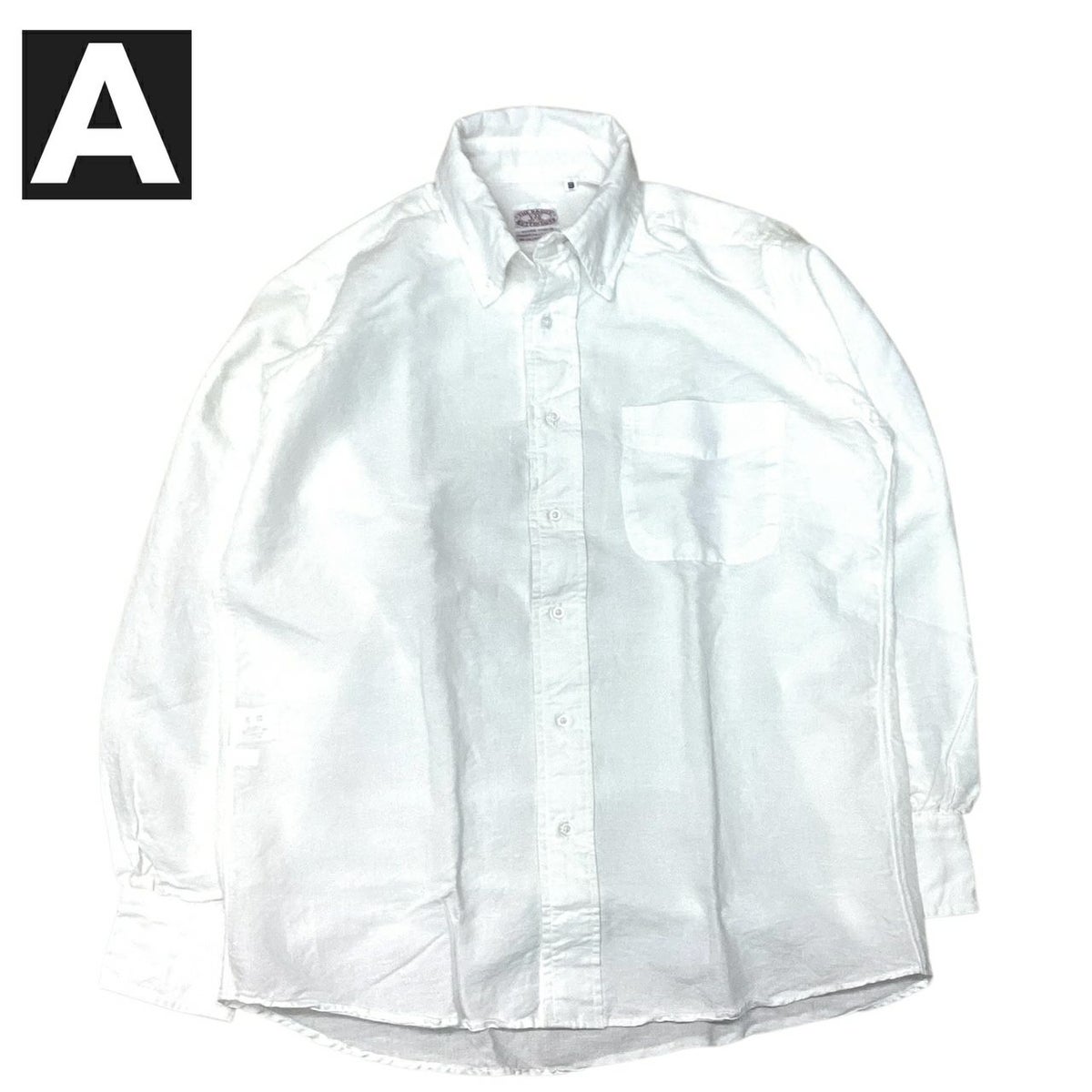 送料無料BAGGY【バギー】2L/CB.DL/S長袖リネンコットンボタンダウンシャツ長袖シャツメンズ(男性用)【smtb-m】