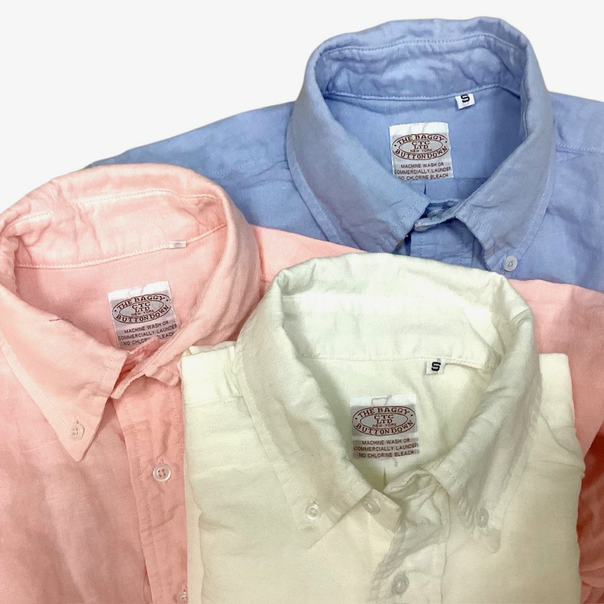 送料無料BAGGY【バギー】2L/CB.DL/S長袖リネンコットンボタンダウンシャツ長袖シャツメンズ(男性用)【smtb-m】