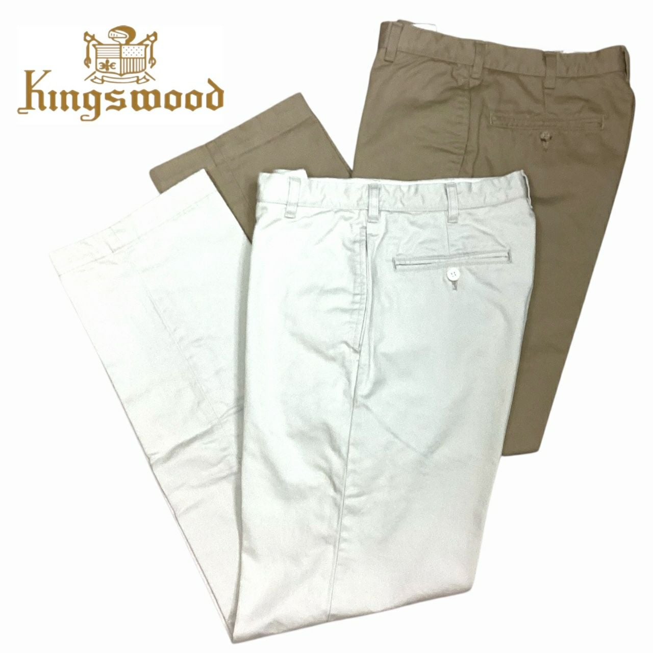 Kingswood ブルゾン M クリーム色 KINGSWOOD【キングスウッド】 | インポートショップ メイン
