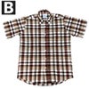 送料無料BAGGY【バギー】2SNMADRASB.DS/S半袖マドラスチェックシャツ半袖シャツメンズ(男性用)【smtb-m】