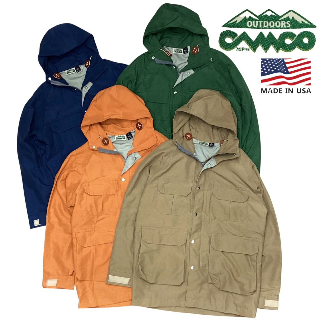アメリカ製 送料無料 CAMCO【カムコ】MOUNTAIN PARKA マウンテン