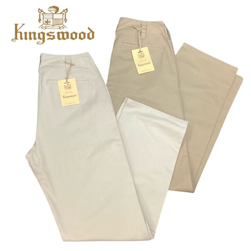 Kingswood ブルゾン M クリーム色 KINGSWOOD【キングスウッド】 | インポートショップ メイン